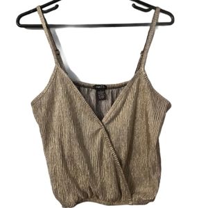 Charlotte Russe Shiny Crop Top